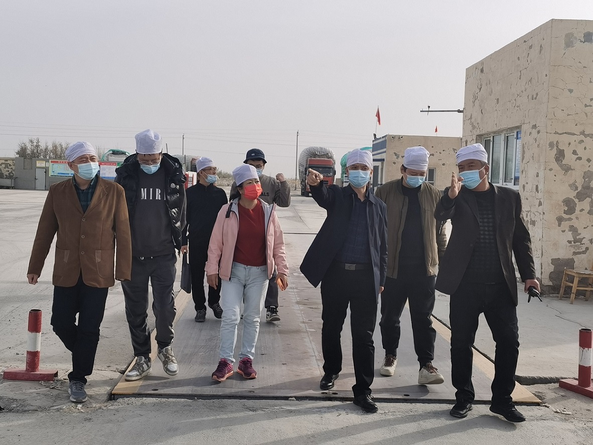 李林、樊治強一行到省棉麻集團基地督導調研安全生產、棉花儲備工作